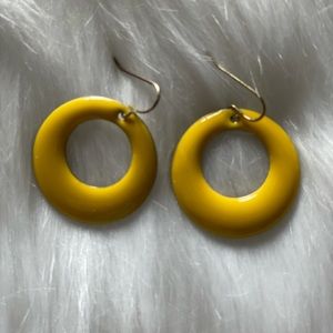 Yellow Earrings